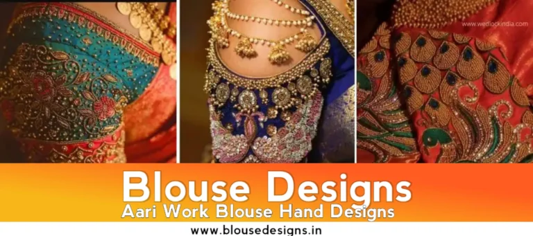 aari work blouse hand designs