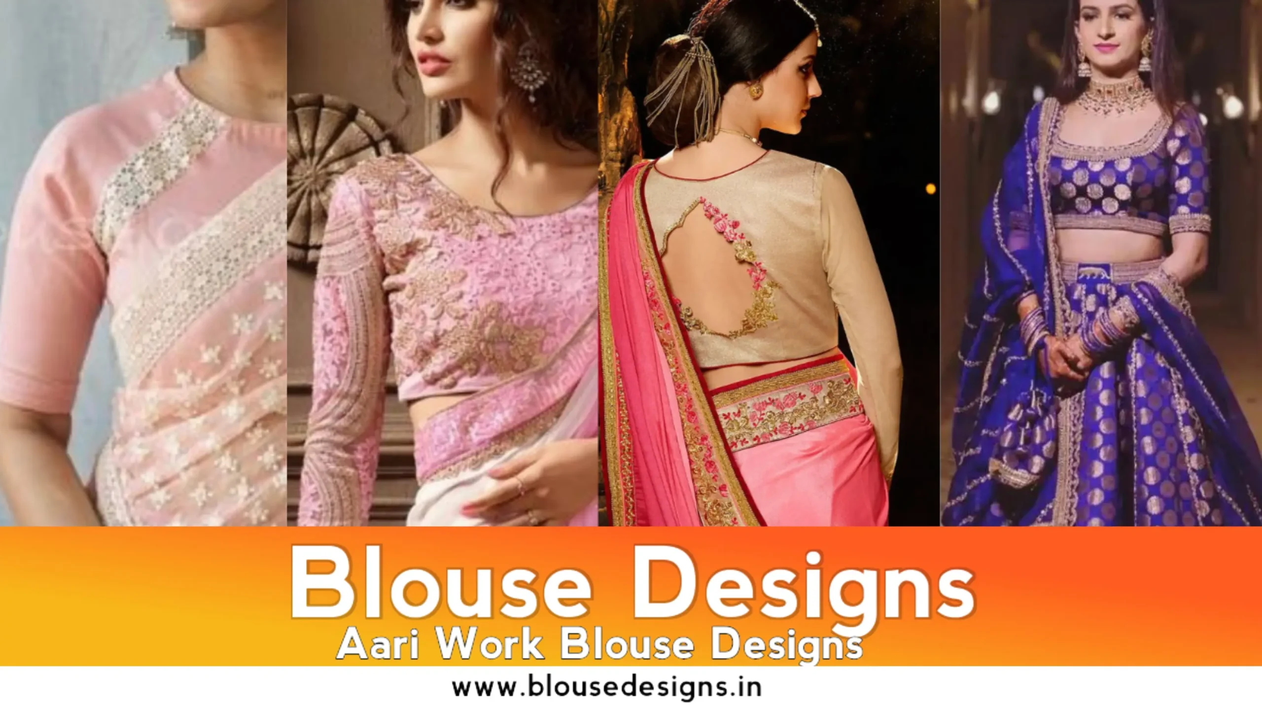 Aari work blouse designs