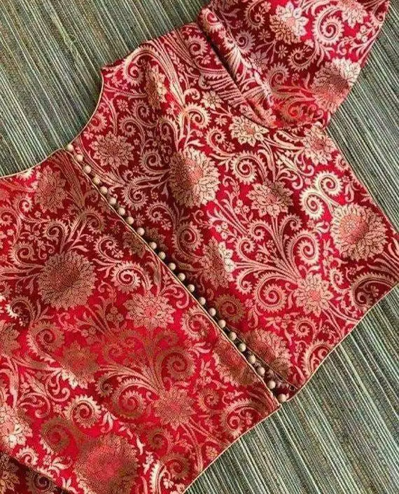Aari blouse Neck designs
