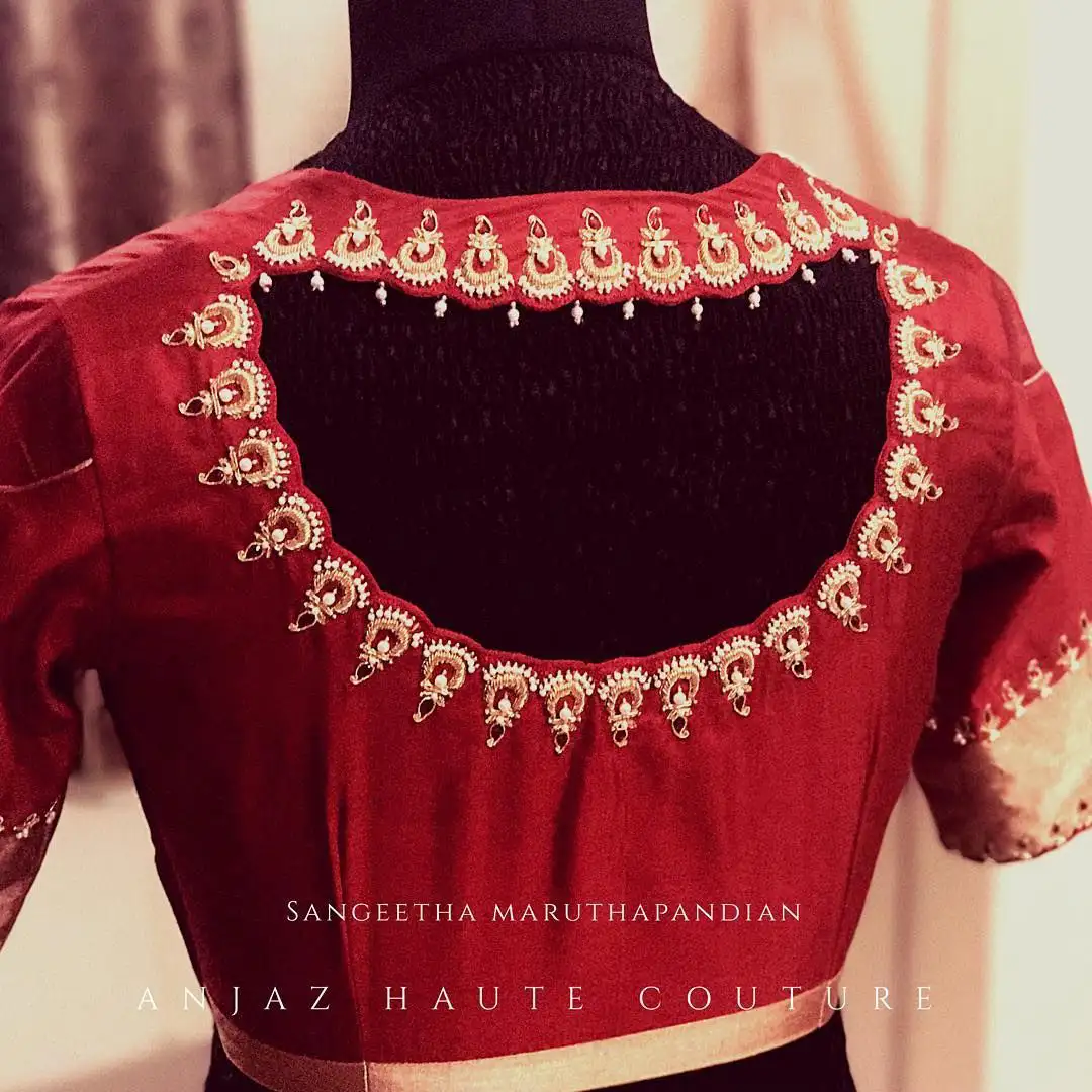 aari work blouse designs